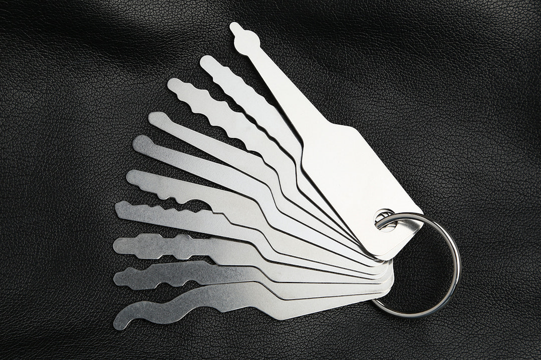 Generic Automotive Jiggler Key Set (Stainless)