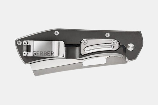 Gerber Flatiron D2 Micarta Frame Lock Knife