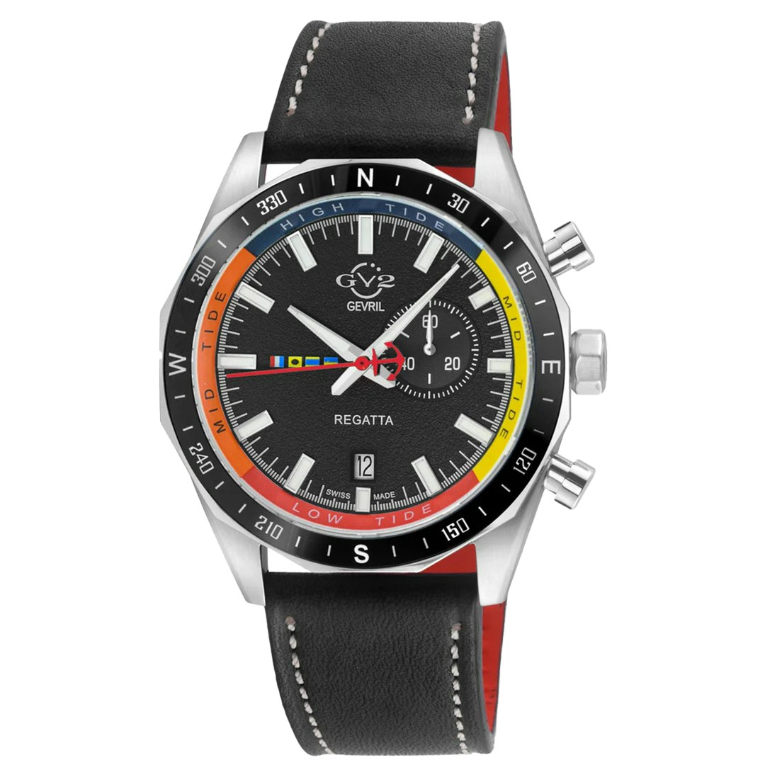 ストラップオーダー Gevril GV2 Regatta Swiss Quartz Watch | More Community Picks