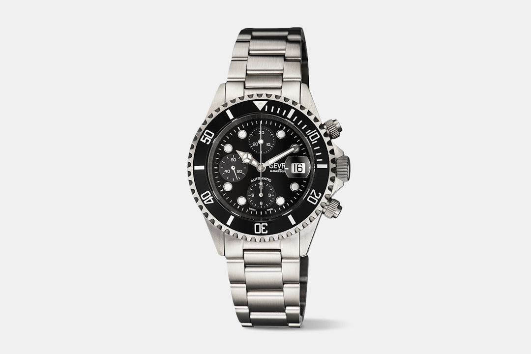Gevril Wallstreet GMT Automatic Watch