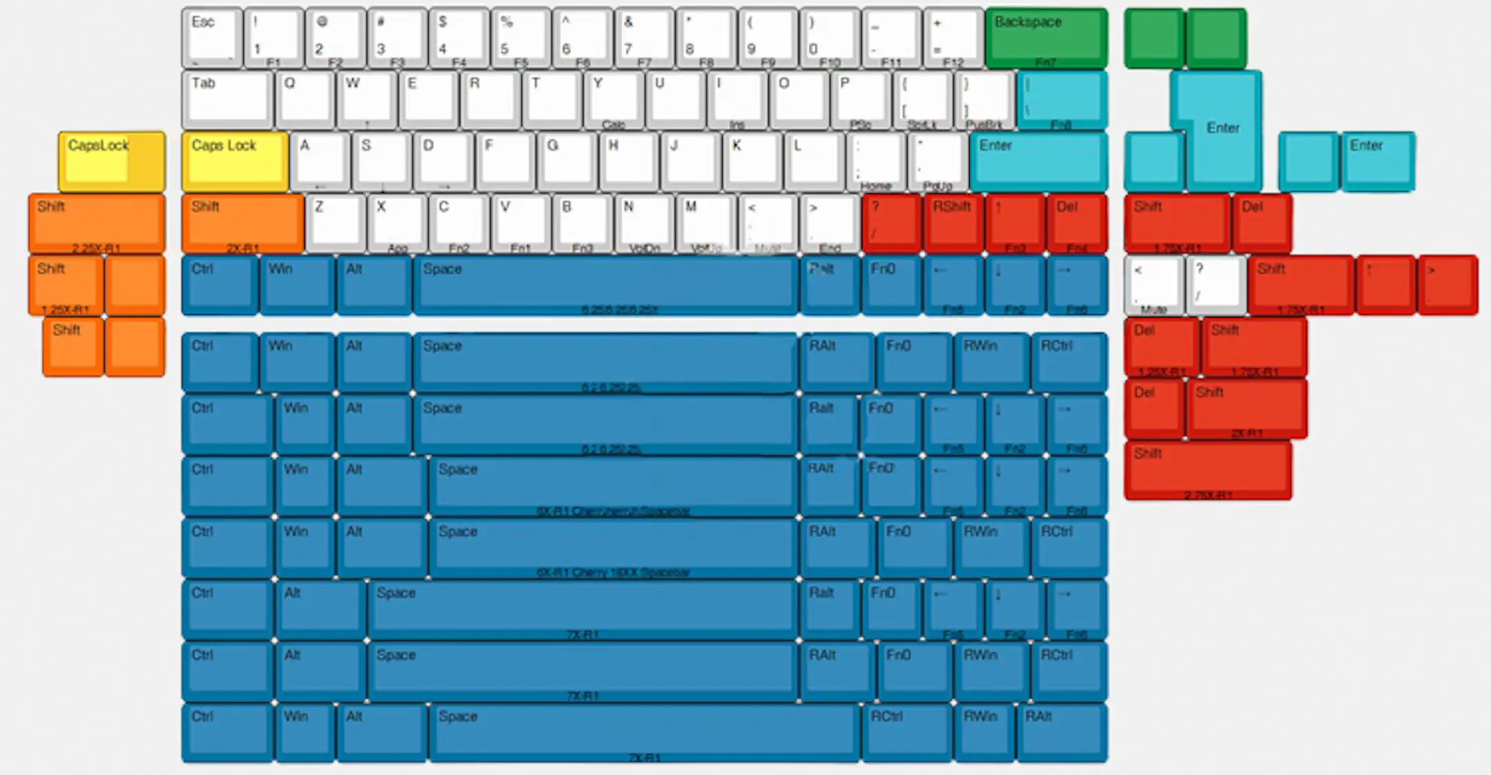 XD60 / XD64 Custom Mechanical Keyboard Kit | Mechanical Keyboards ...