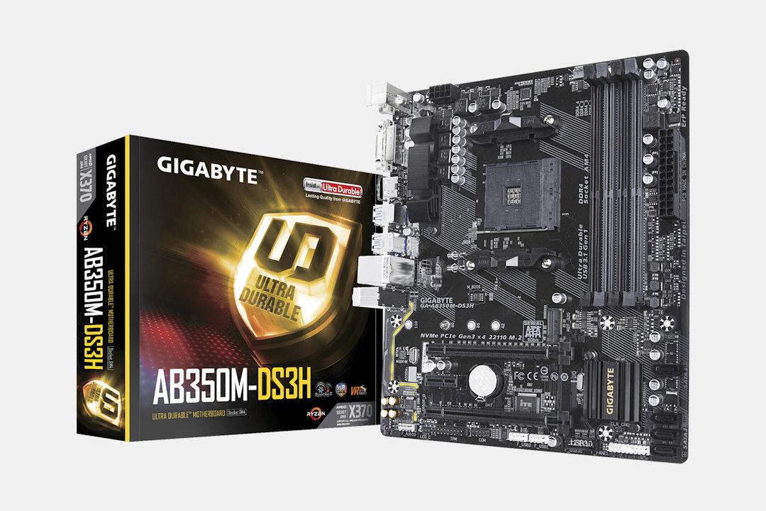 Gigabyte GA-AB350M-DS3H AMD Motherboard