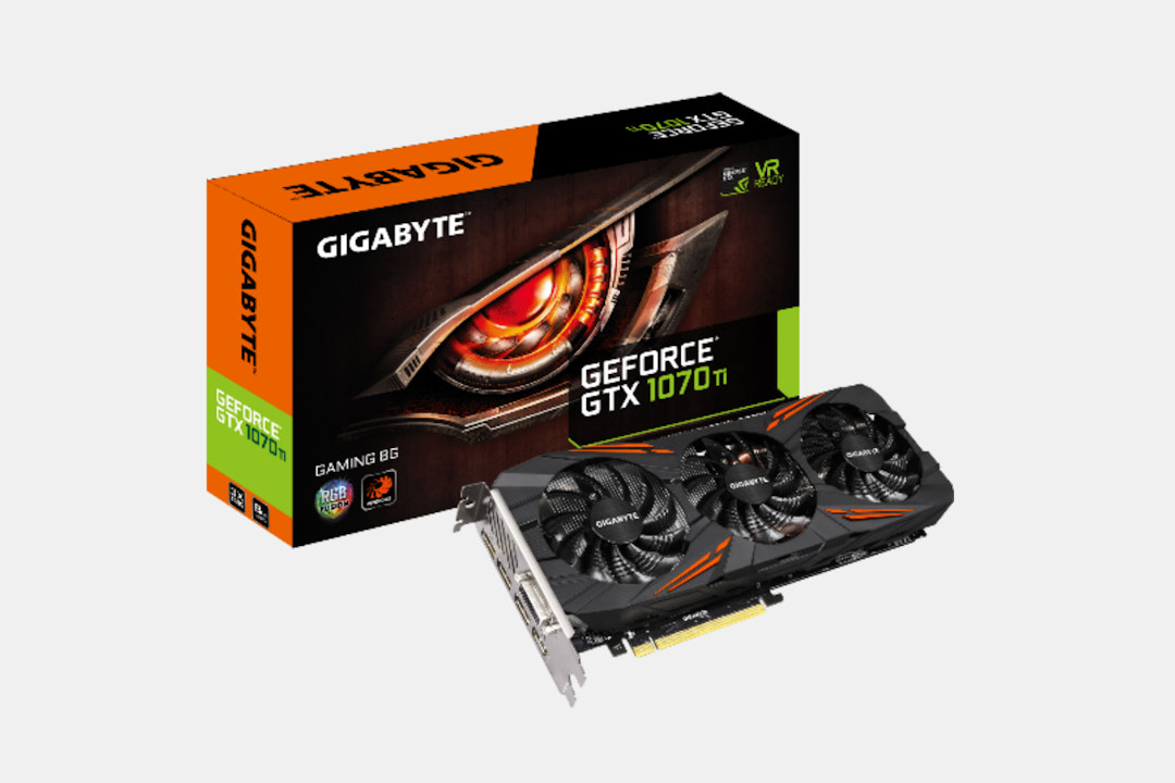Gigabyte GeForce GTX 1070 TI Gaming/Windforce 8G