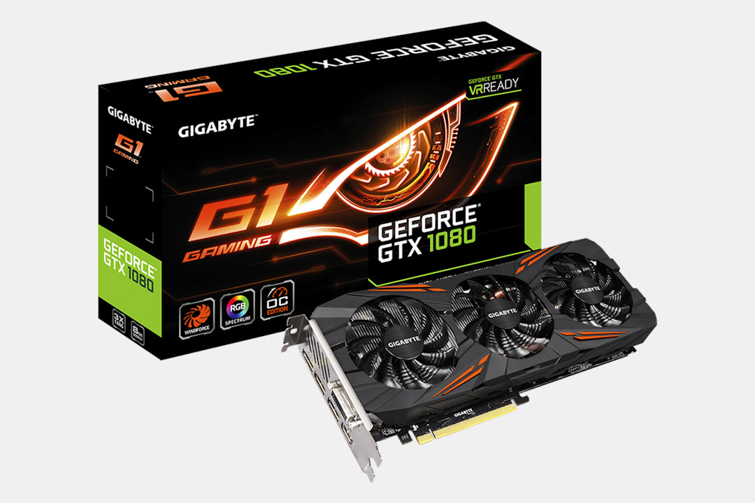 Gigabyte GeForce GTX 1080 G1 & Z370 AORUS Ultra