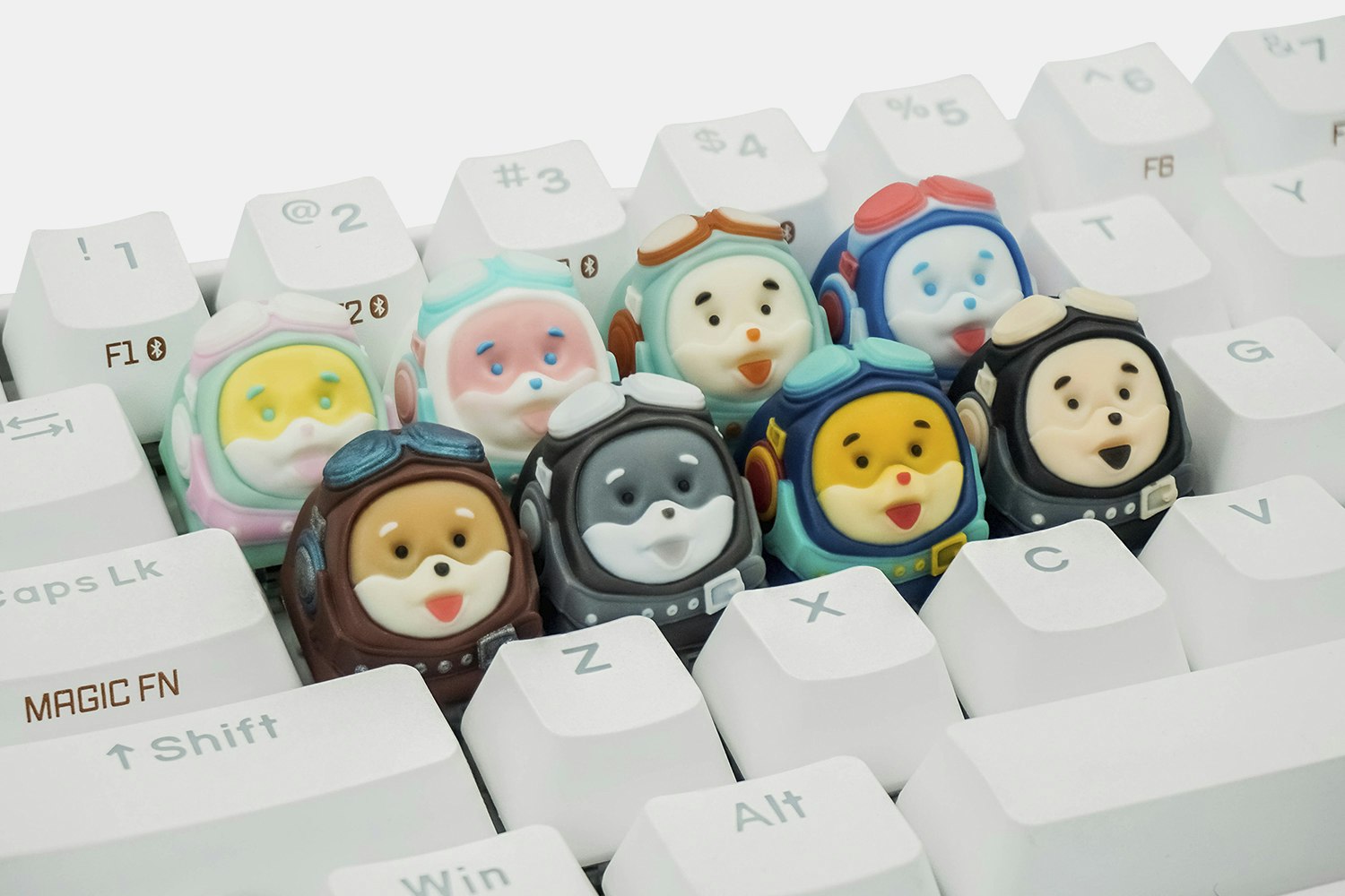 Girlycaps Studios Doggo Resin Artisan Keycap