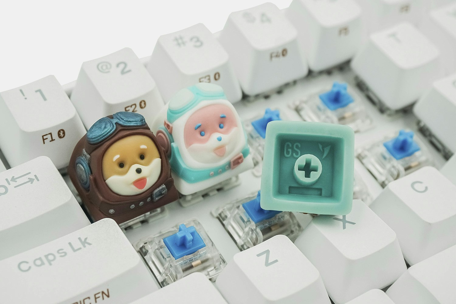 Girlycaps Studios Doggo Resin Artisan Keycap