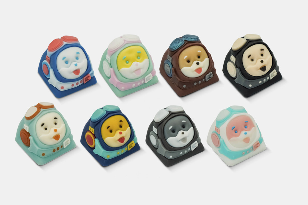 Girlycaps Studios Doggo Resin Artisan Keycap