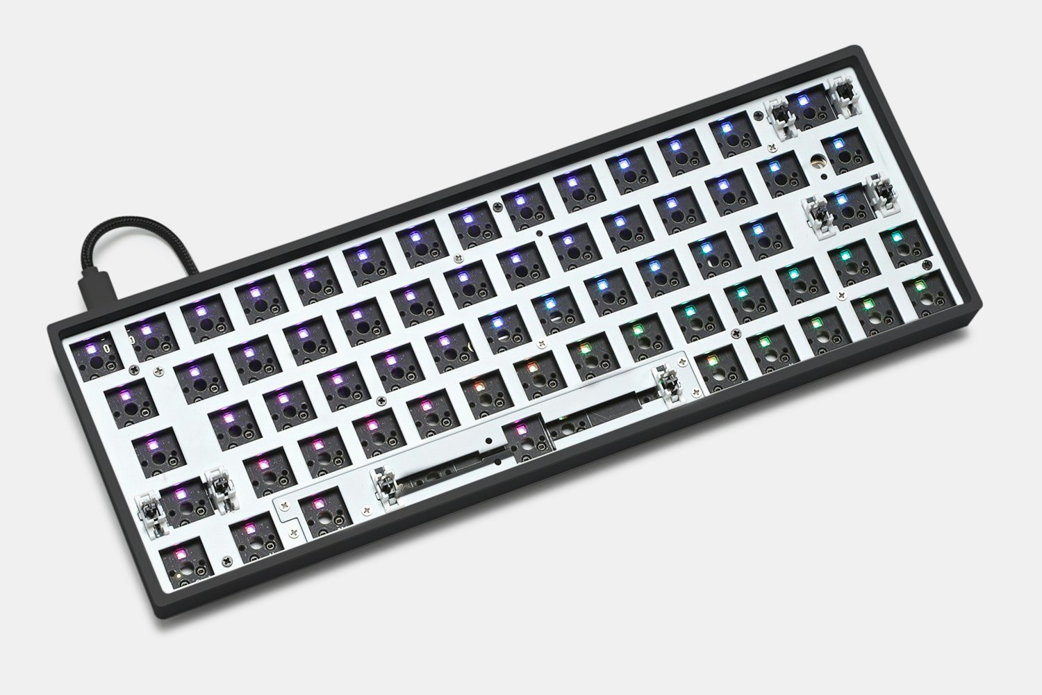 GK64X HotSwappable RGB Mechanical Keyboard Kit Price & Reviews Drop
