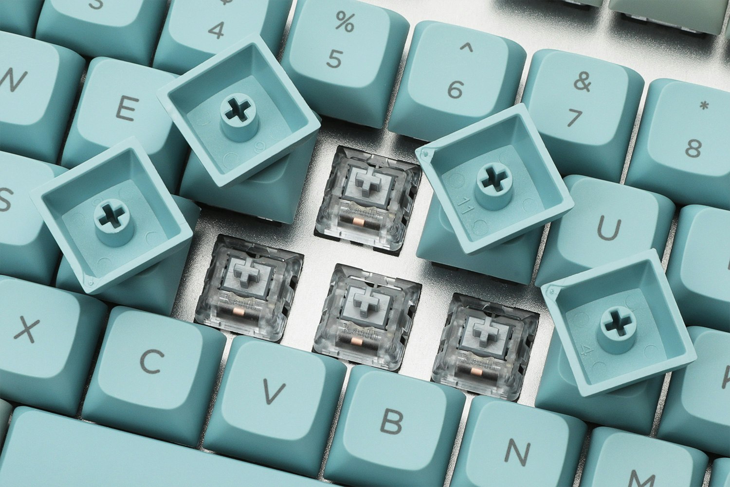 GKs XDA V2 Dye-Subbed PBT Banyan Keycap Set