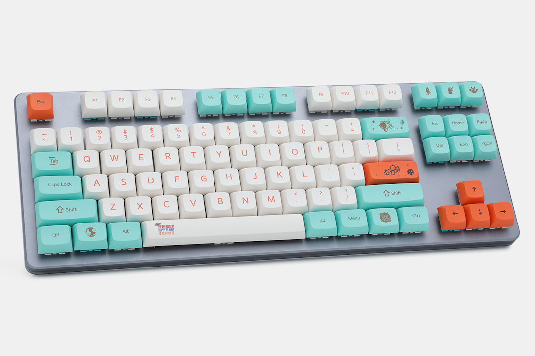 GKs XDA V2 Happy Planet Keycap Set