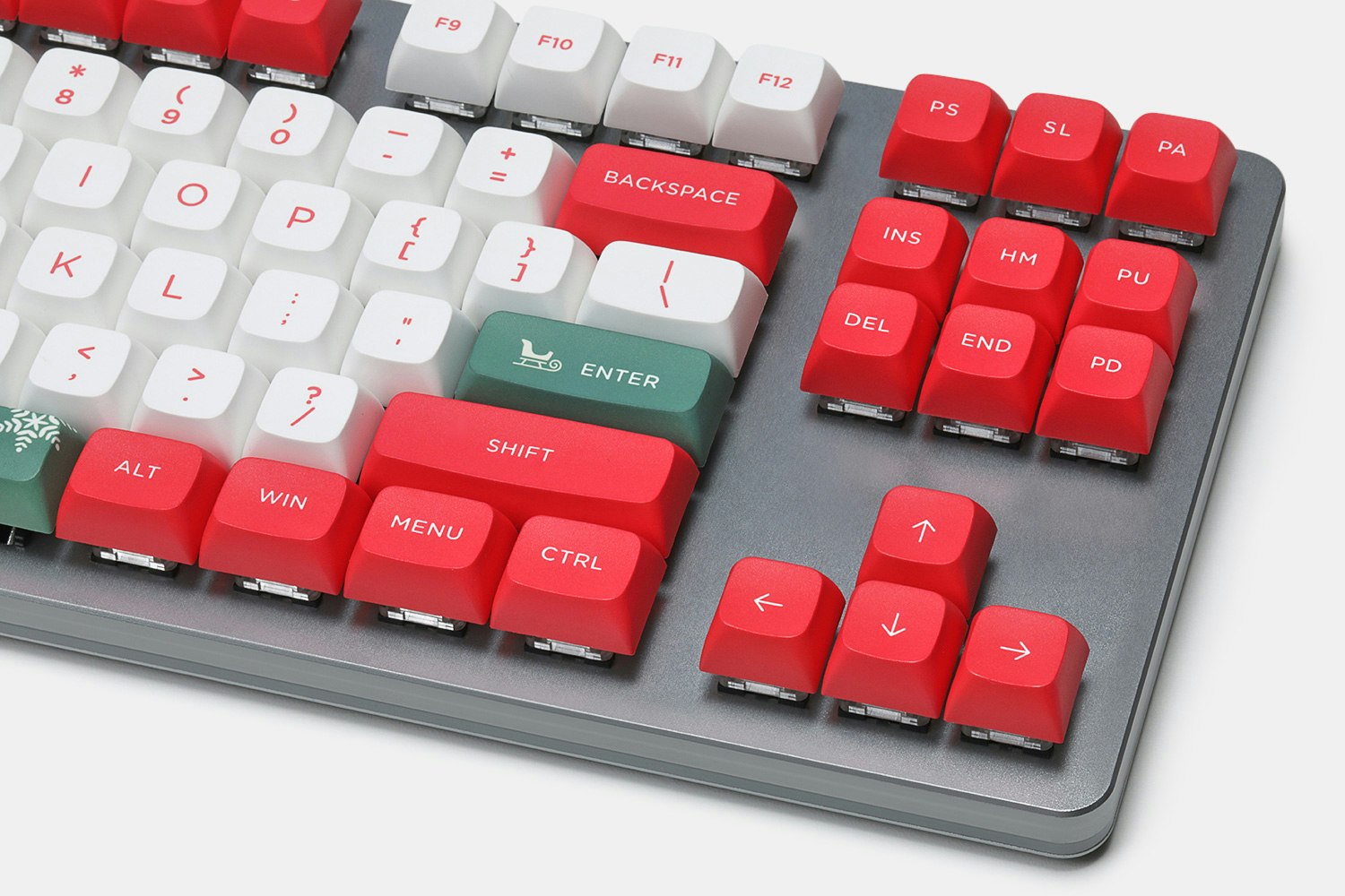GKs XDA V2 Merry Christmas Dye-Subbed PBT Keycap Set