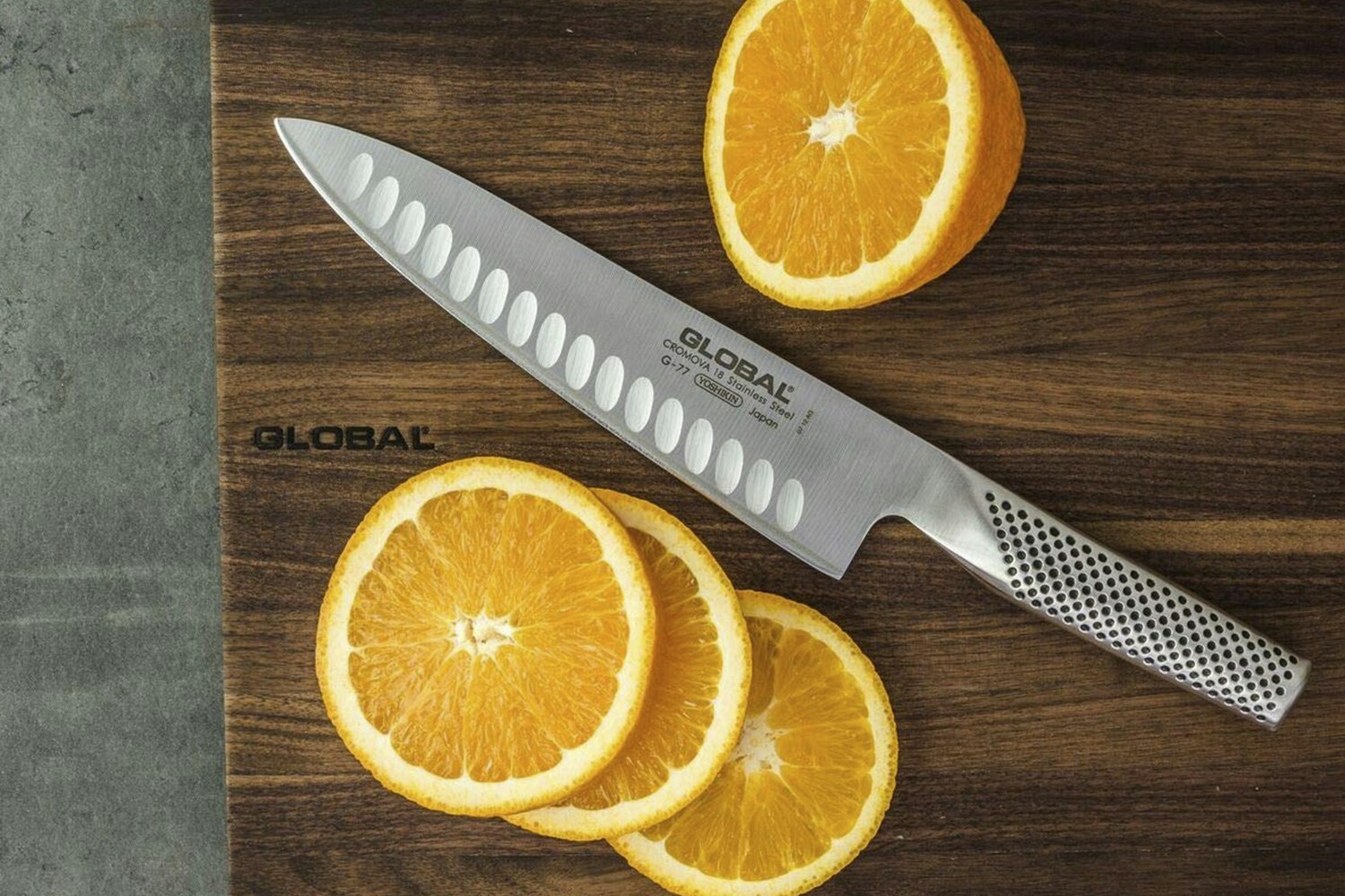 GLOBAL Classic HollowGround Series Kitchen Knives Cutlery Drop