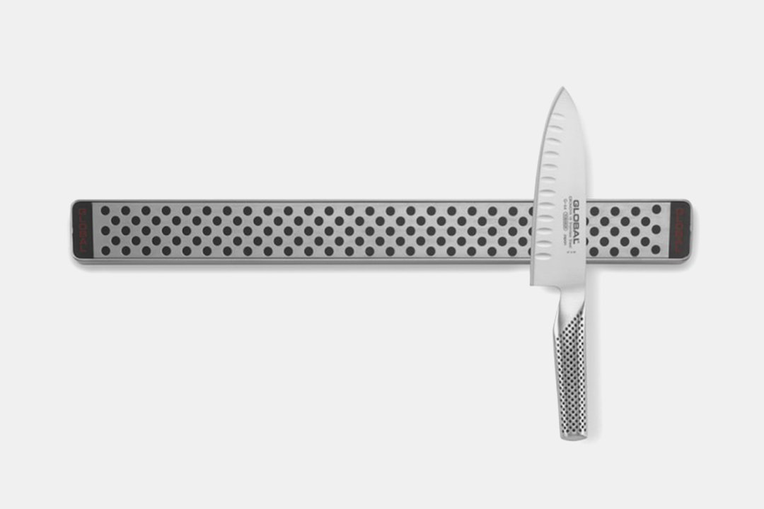 GLOBAL Wall-Mounted Magnetic Knife Holder