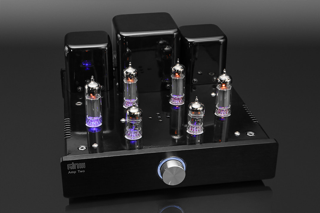 Glow Audio Amp Two Tube Speaker Amplifier