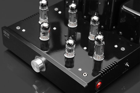 Glow Audio Amp Two Tube Speaker Amplifier