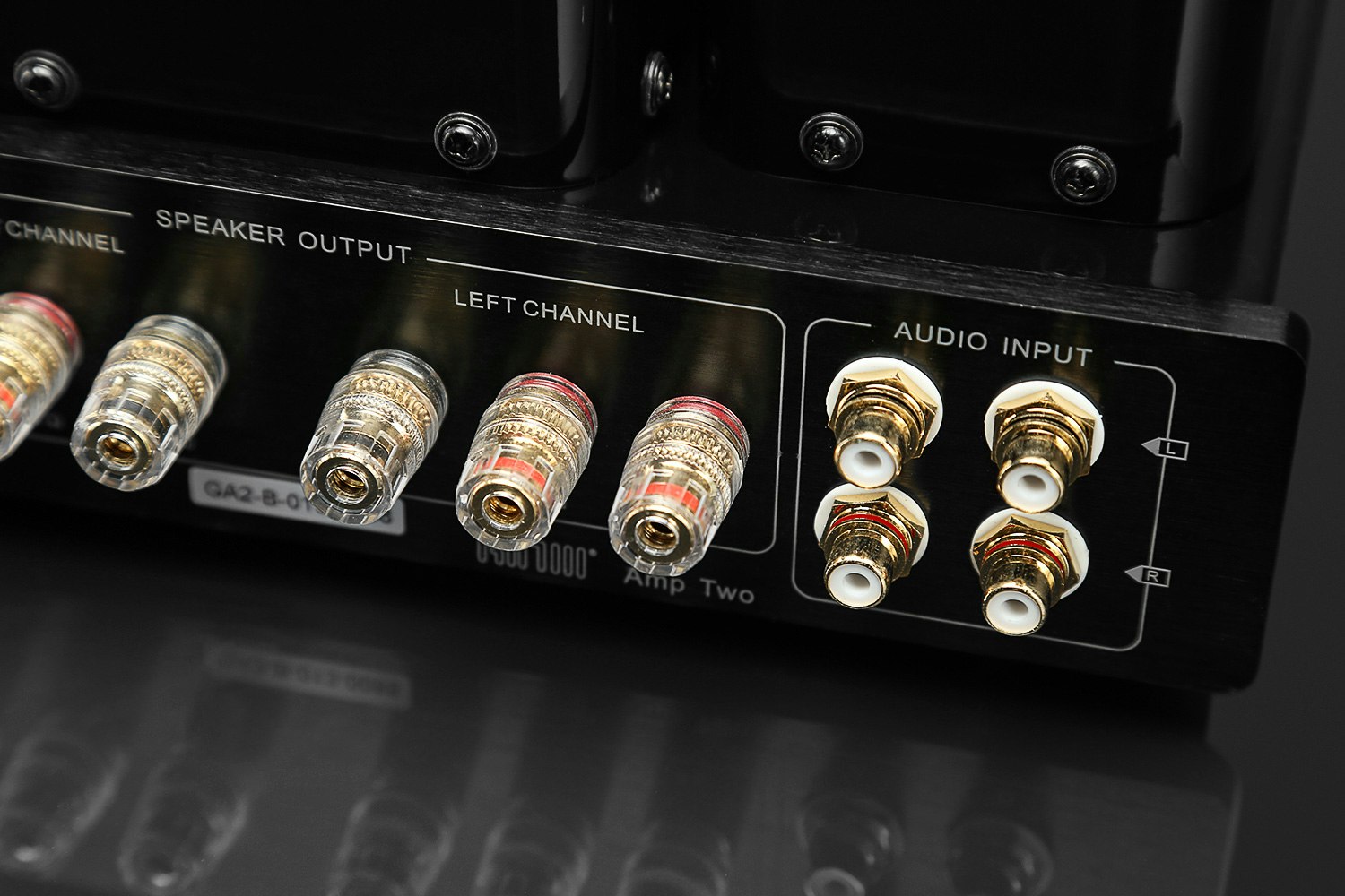 Glow Audio Amp Two Tube Speaker Amplifier