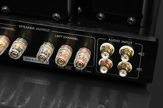 Glow Audio Amp Two Tube Speaker Amplifier