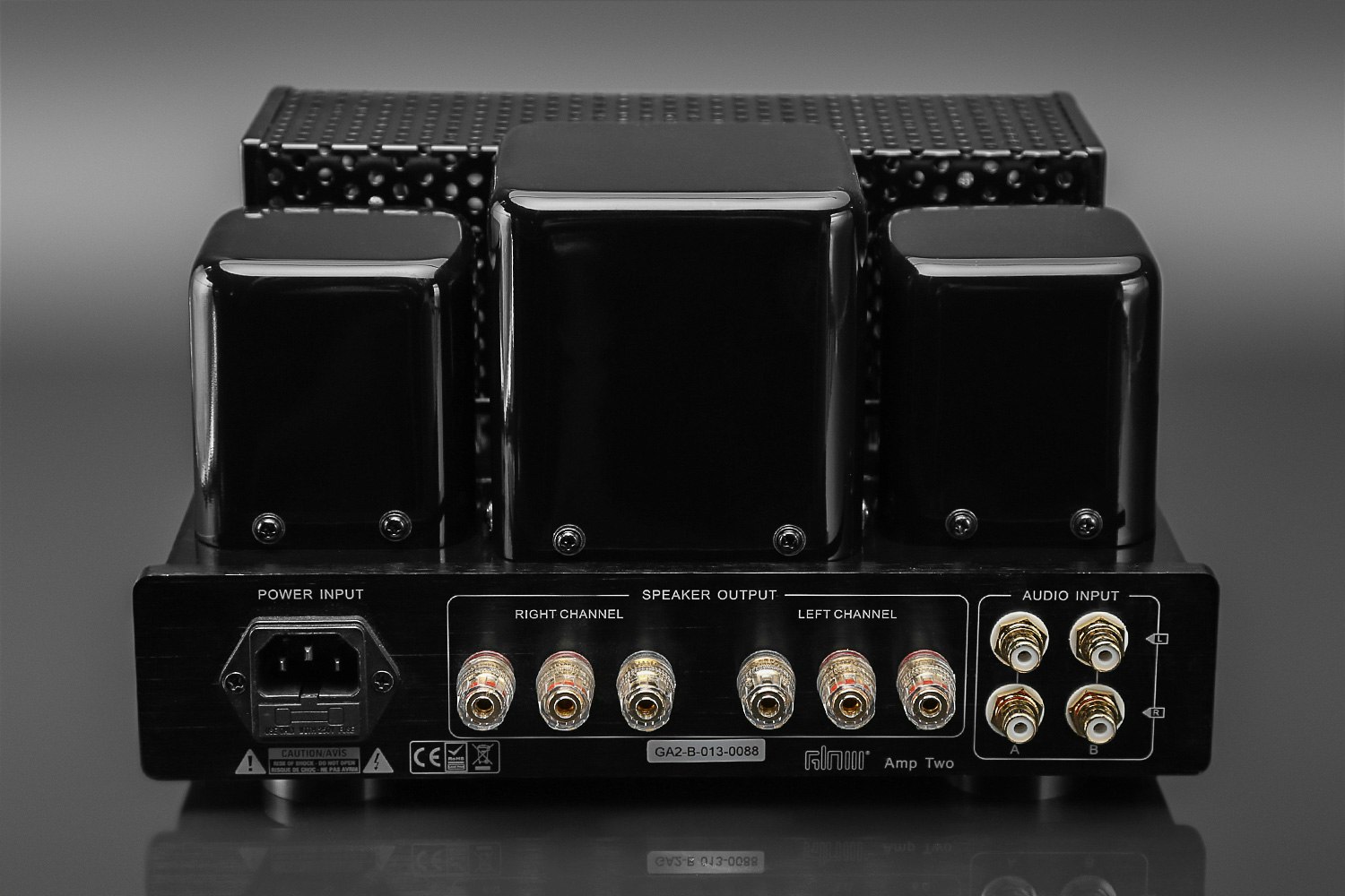 Glow Audio Amp Two Tube Speaker Amplifier