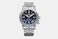 GL0064 – GMT, Blue & Black Dial, Stainless Steel Bracelet