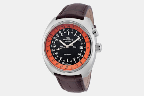 Glycine Airman SST12 Automatic Watch Watches Pilot Watches Drop