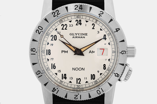 Glycine Airman Vintage "Noon" 1953 Automatic Watch