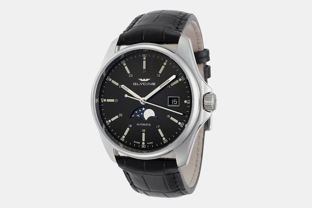 Glycine Combat 6 Classic Moonphase Automatic Watch | Price & Reviews | Drop