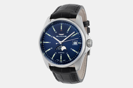 Glycine Combat 6 Classic Moonphase Automatic Watch