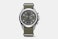 GL0099 | Gray Dial, Olive Fabric Strap