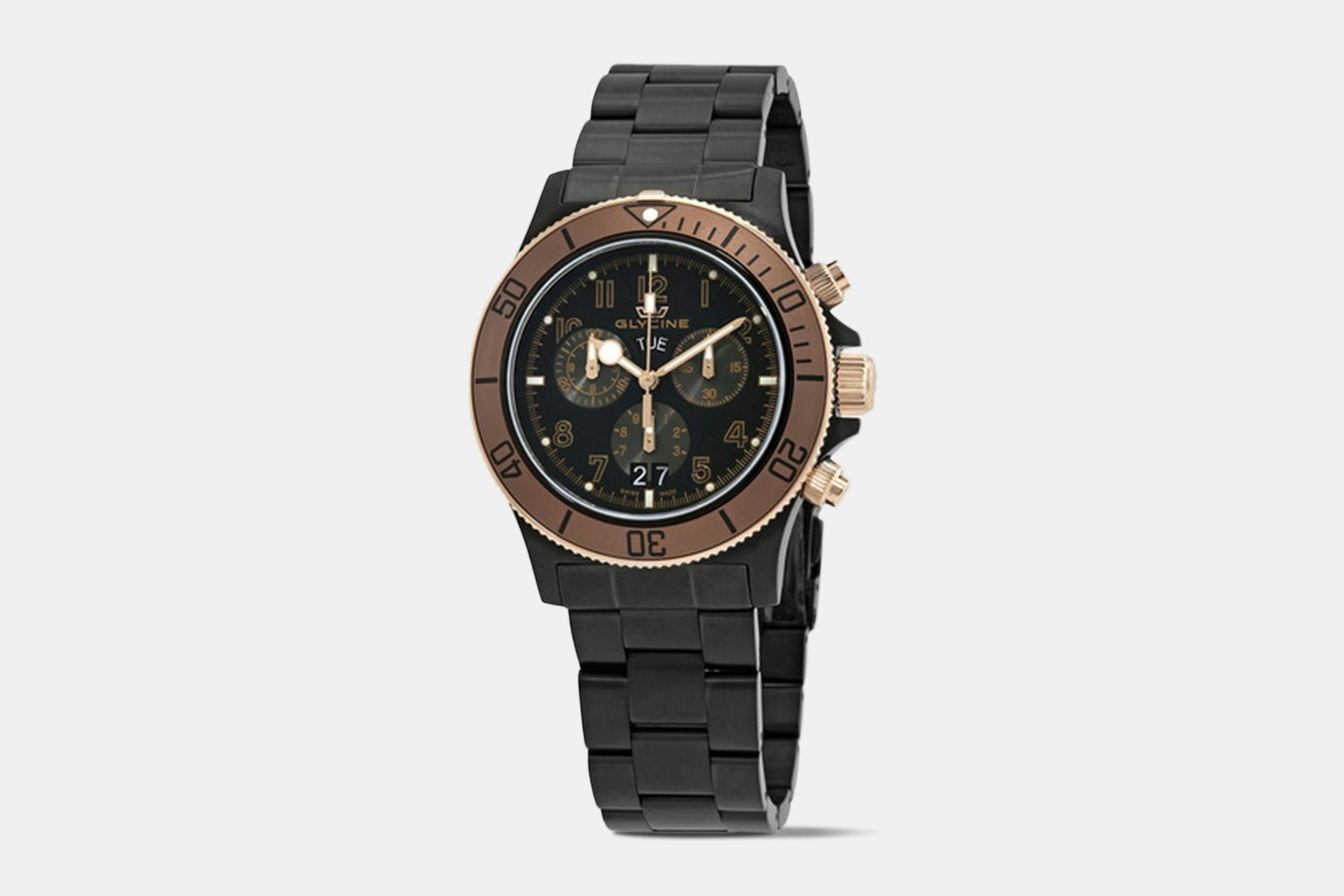 Glycine Combat Sub Quartz Chronograph Watch