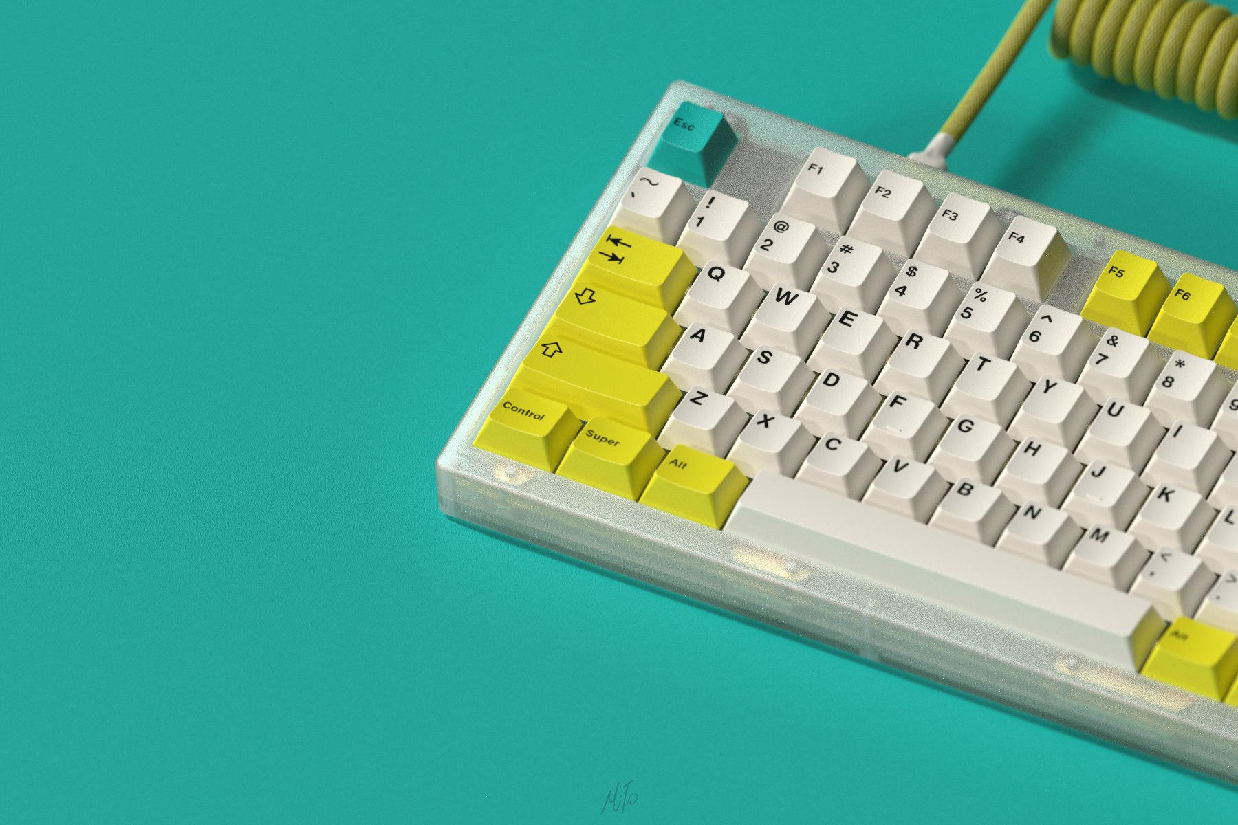 Drop + MiTo GMK 3Run Keycap Set