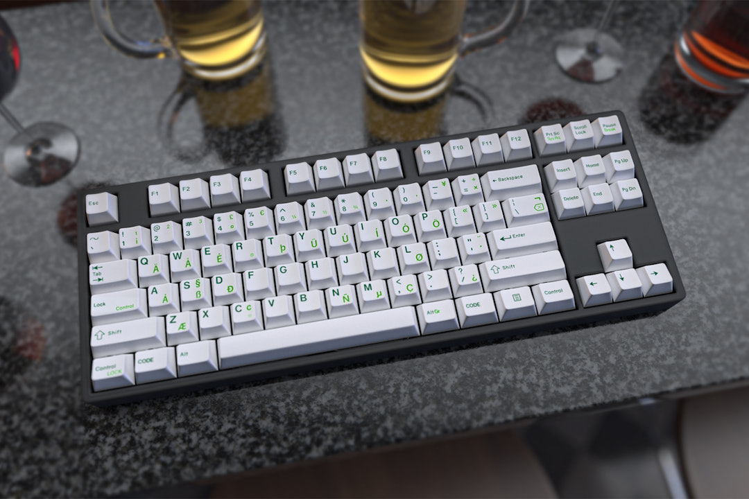 GMK TA Royal Alpha Typewriter Keycap Set