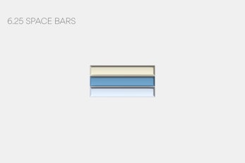 6.25u Space Bars