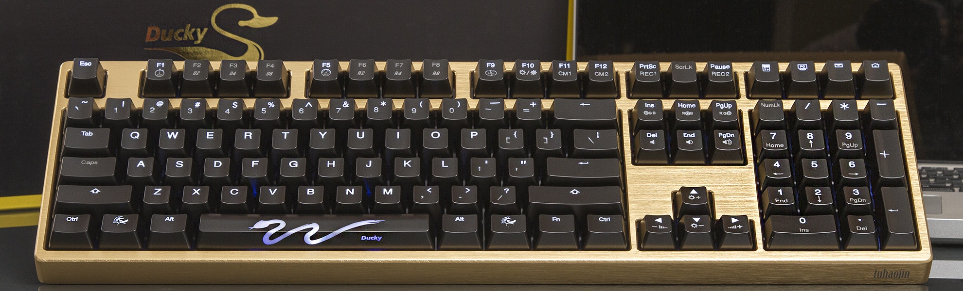 Ducky Shine 3 Gold Edition with Ducky Wrist Rest Price & Reviews