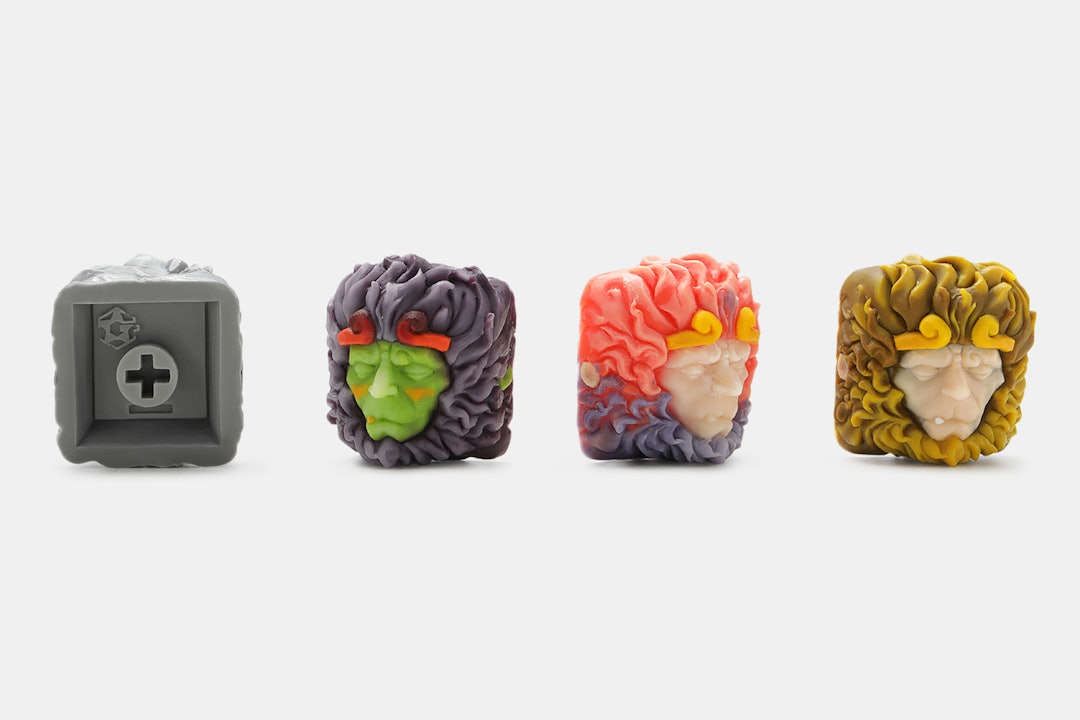 Golden Star Monkey King Reborn Artisan Keycap