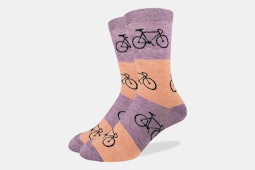 Checkered Bicycles Crew Socks