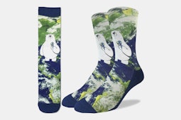 Global Warming Polar Bear Active Fit Socks