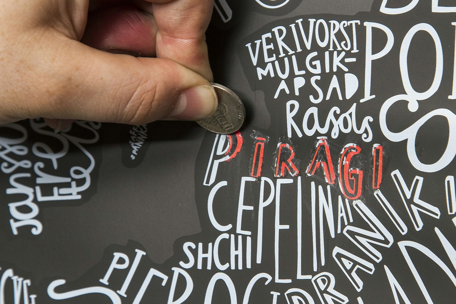 Luckies of London Gourmet Scratch Map Price & Reviews Massdrop