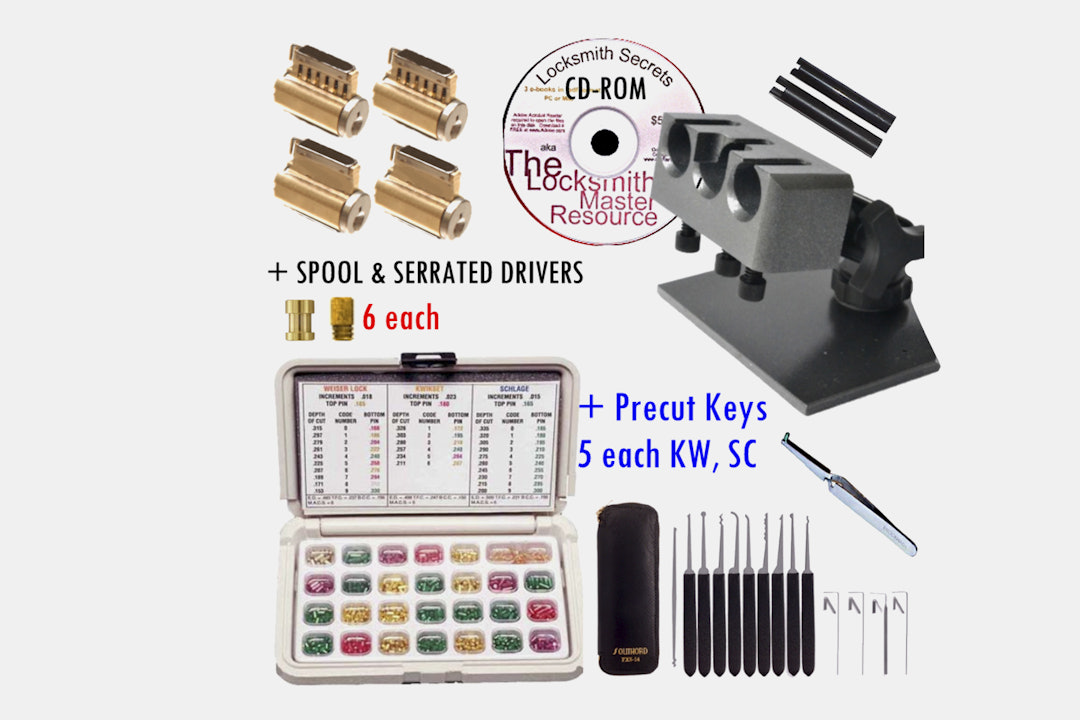 GSR Beginner-to-Advanced Lockpick Training Kit