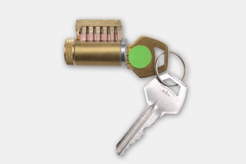6-Pin Cutaway Practice Lock With Corbin 60 Key (Cox6)