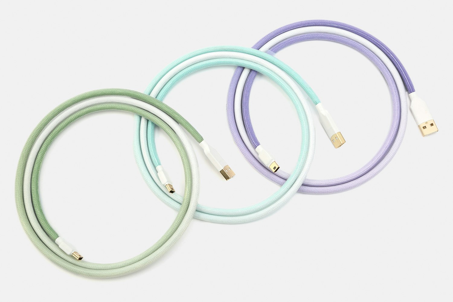 Gummy Worms Sleeved USB Cable