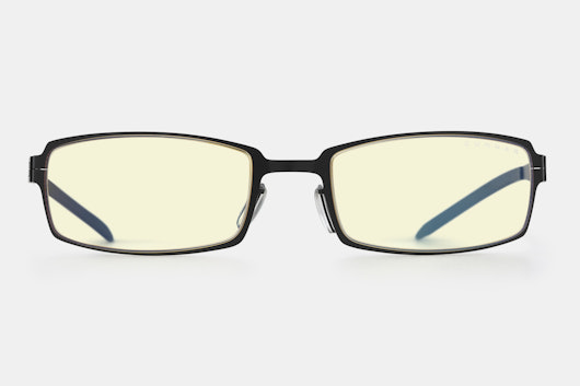 Gunnar Rocket Alt Fit Men's Onyx Rectangle Gamer Glasses