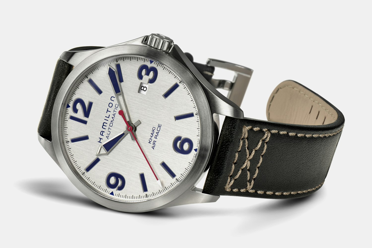 HAMI RED×AIR H762250 SILVER Hamilton Khaki Air Race Aviation H762250 Silver Dial