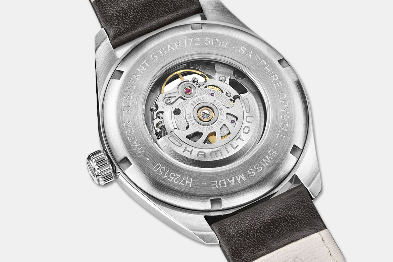 hamilton khaki skeleton auto