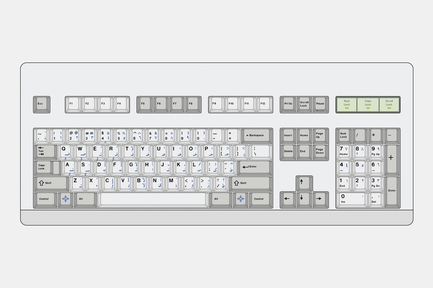 Hammer BSP Classic Beige PBT Dye-Subbed Keycap Set