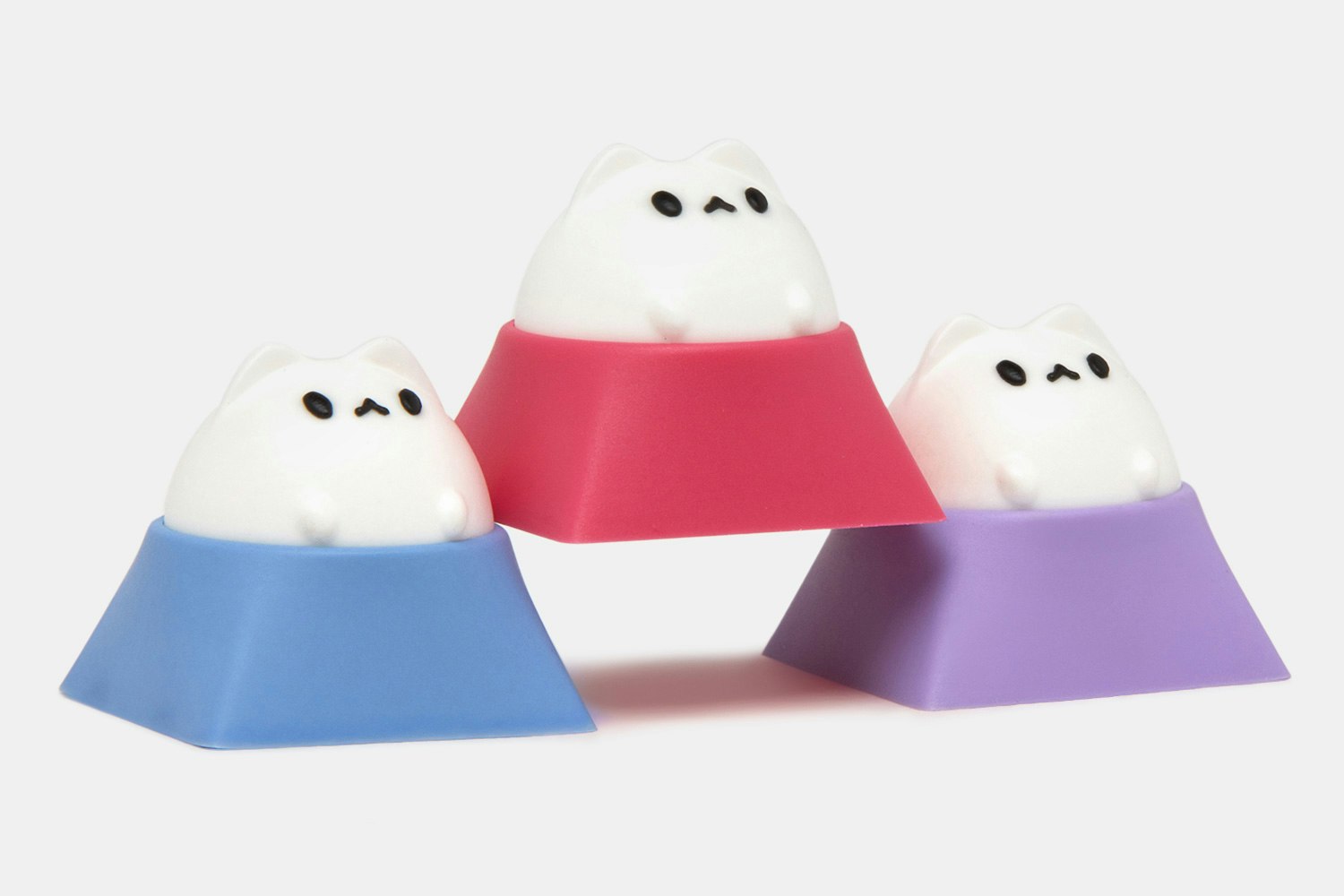 Hammer Bubble Cat Artisan Keycap