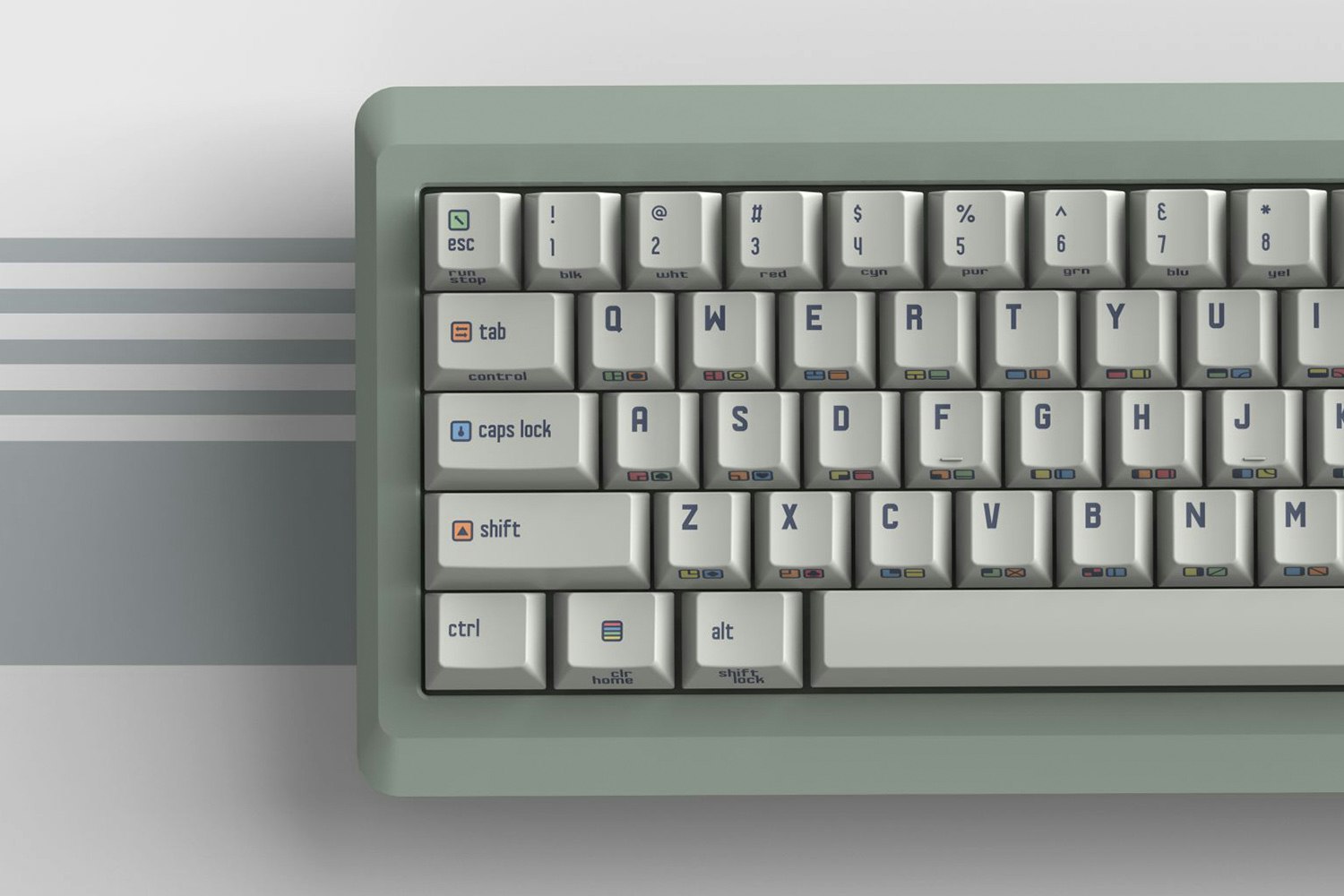 Buger & HammerWorks CRP C64 R2 Keycap Set