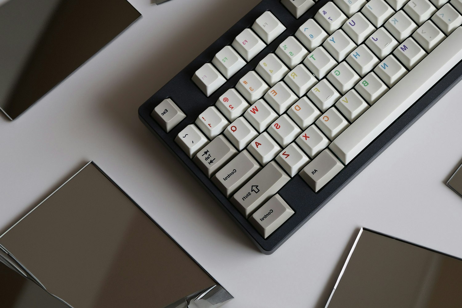 HammerWorks CRP Mirror Image PBT Keycap Set