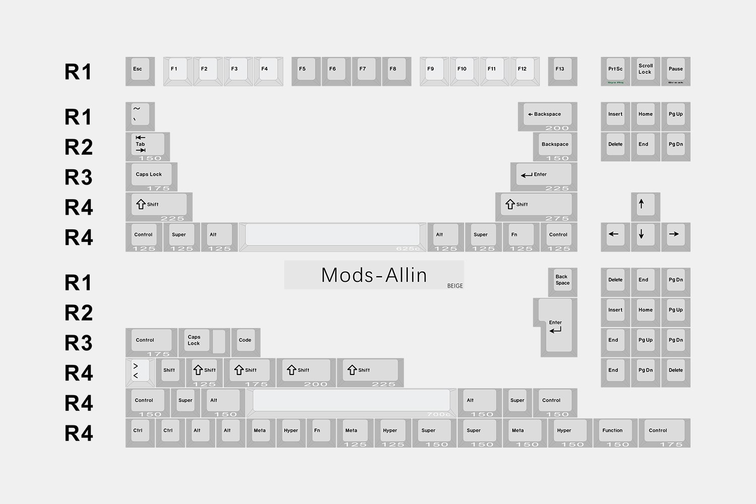 Mods Allin Beige - $66