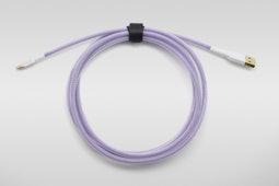 Lavender paracord w/ Clear Techflex Lavender paracord w/ Clear Techflex
