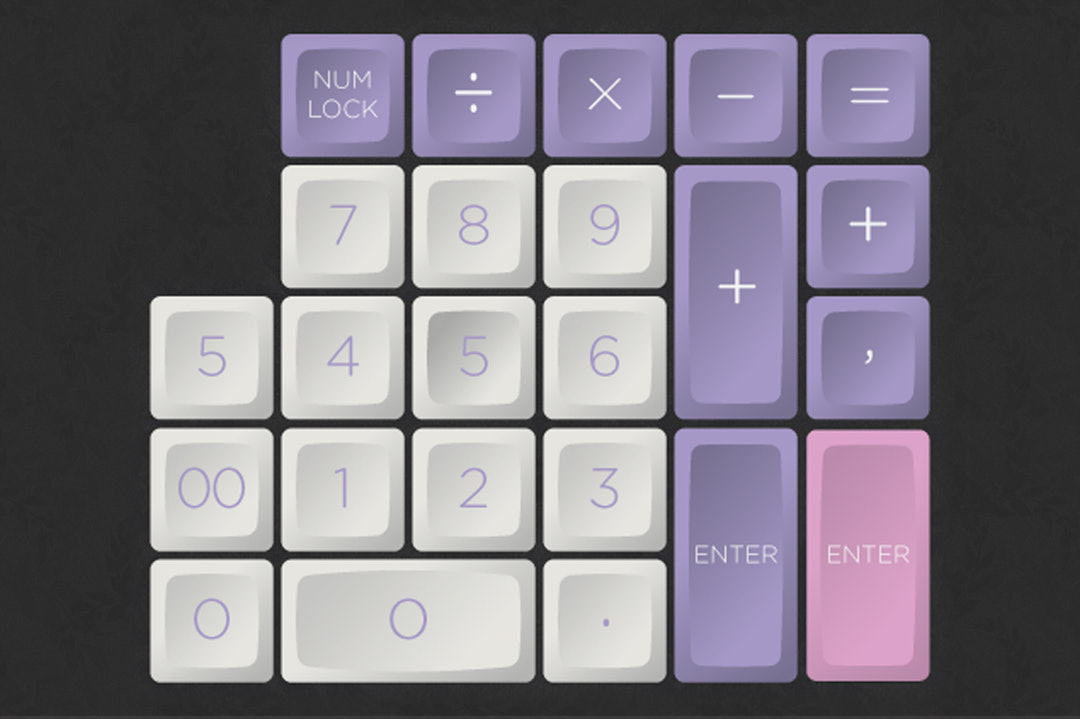 Hana DSA Custom Keycap Set